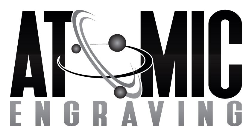atomic engraving logo